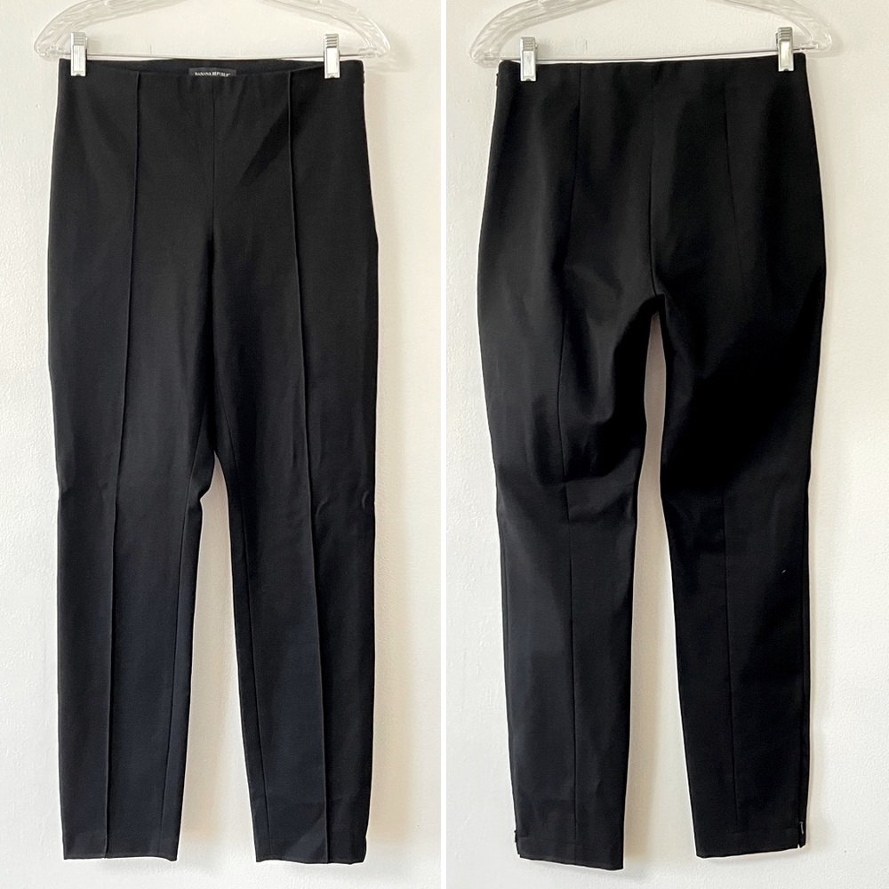 Banana Republic Sloan Ankle Zip Pants, Sz 6